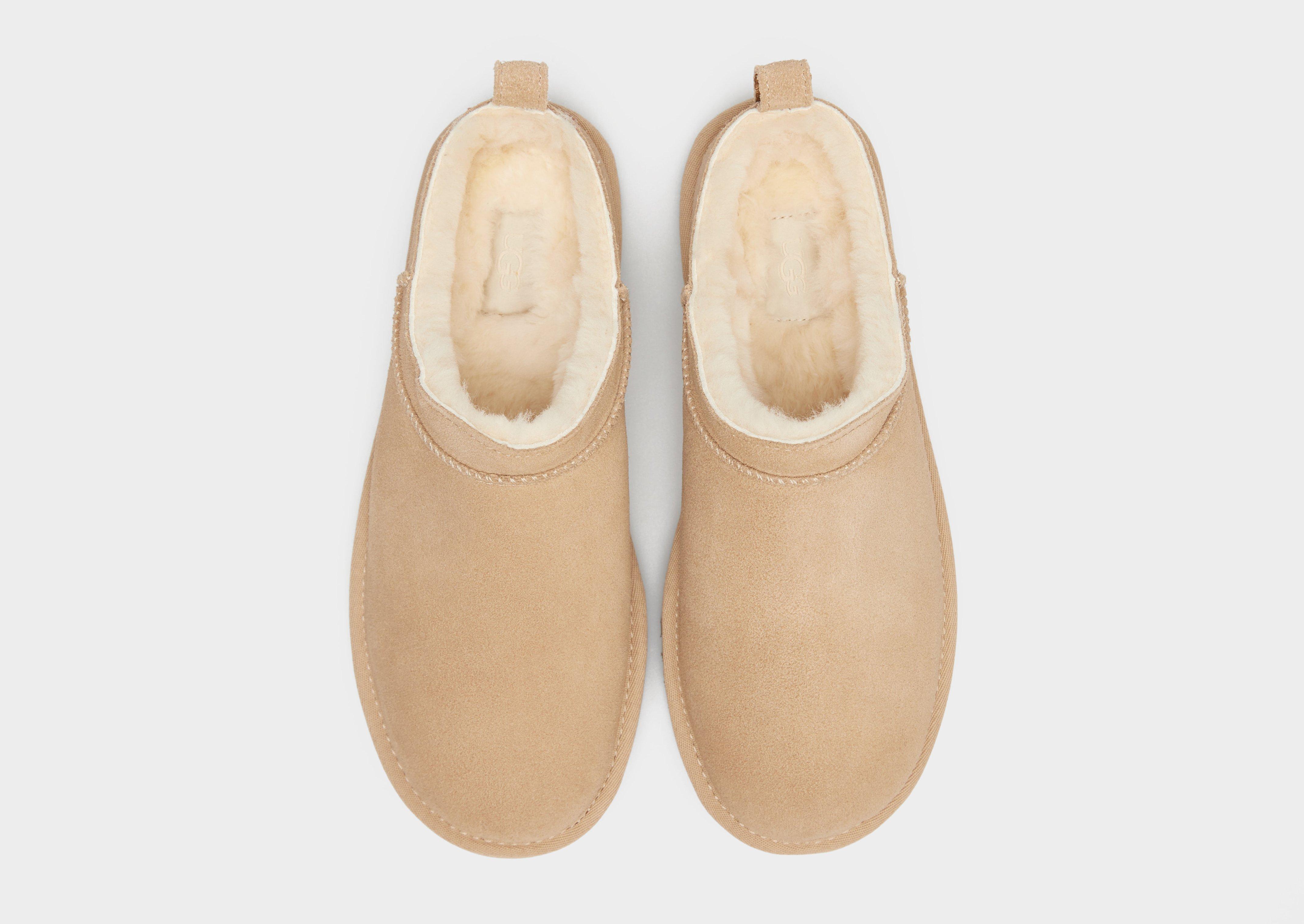 Buty zimowe damskie UGG CLASSIC MICRO 1173891-SANW Beżowy