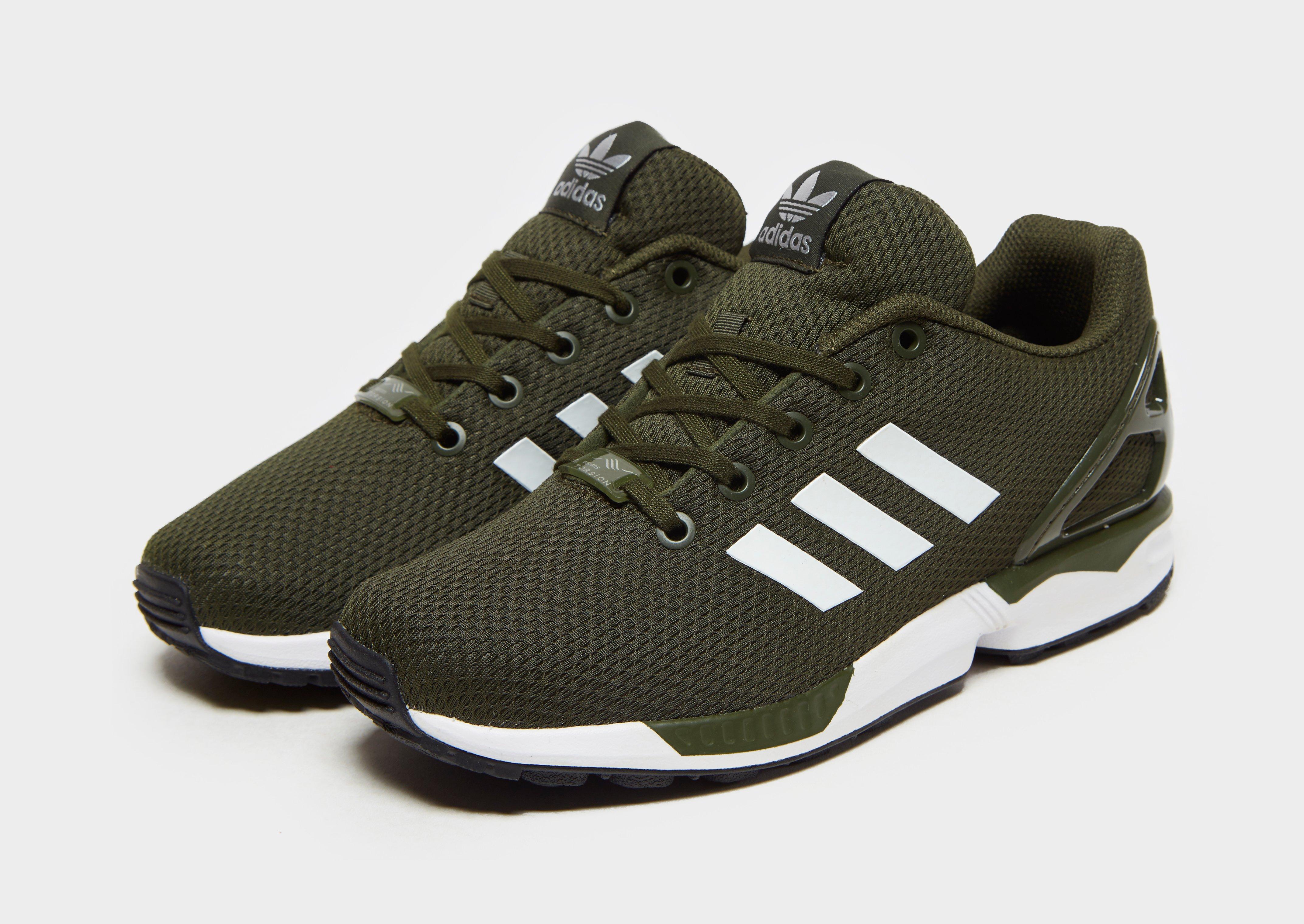 adidas zx flux khaki