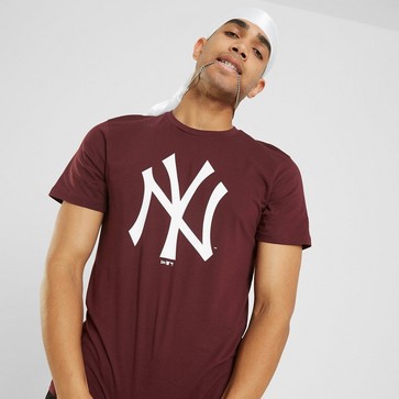 NEW ERA T-SHIRT SS MLB NYY GREY NEW YORK YANKEES LGH