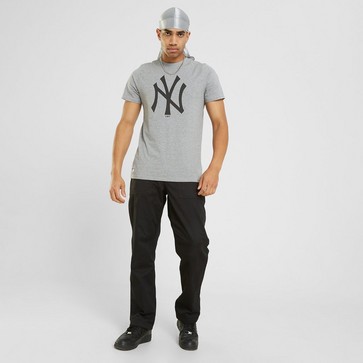 NEW ERA T-SHIRT SS MLB NYY GREY NEW YORK YANKEES LGH