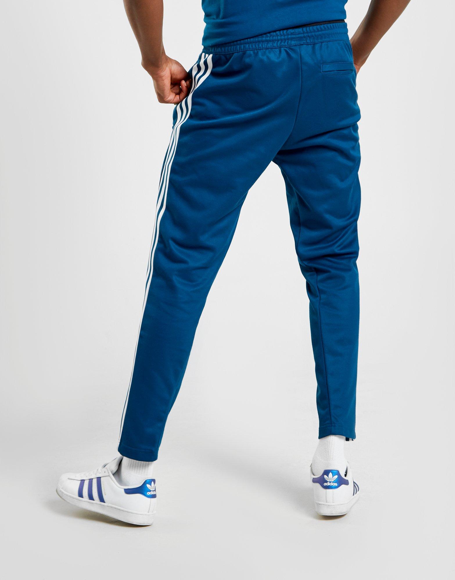 adidas beckenbauer hose blau