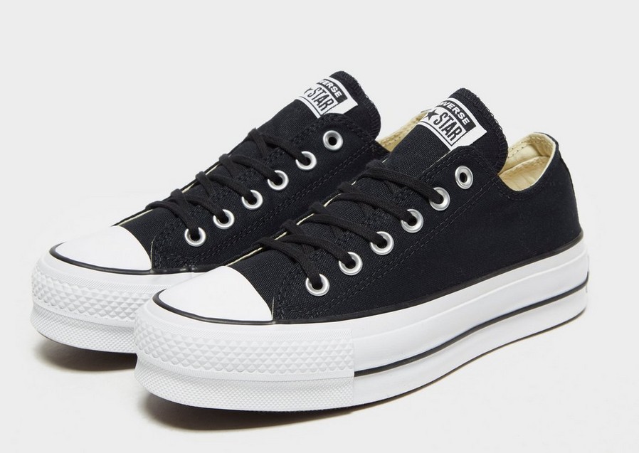 Чоловічі кеди CONVERSE CHUCK TAYLOR ALL STAR LIFT CANVAS LOW TOP 560250C Чорний