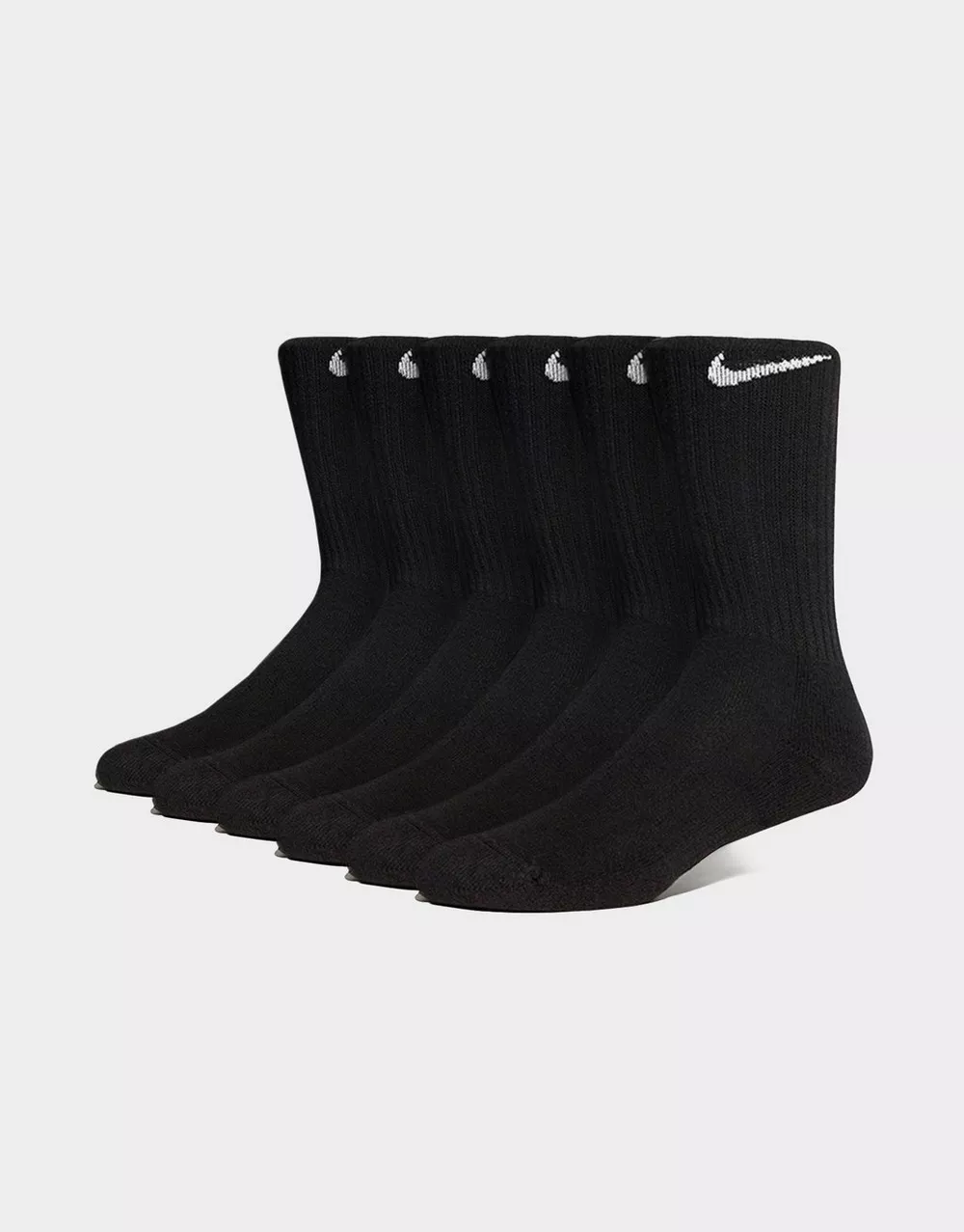 NIKE 6-PACK CUSHIONED TRAINING CREW SOCKS, фото 1 з 3