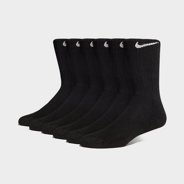 NIKE 6-PACK CUSHIONED TRAINING CREW SOCKS 