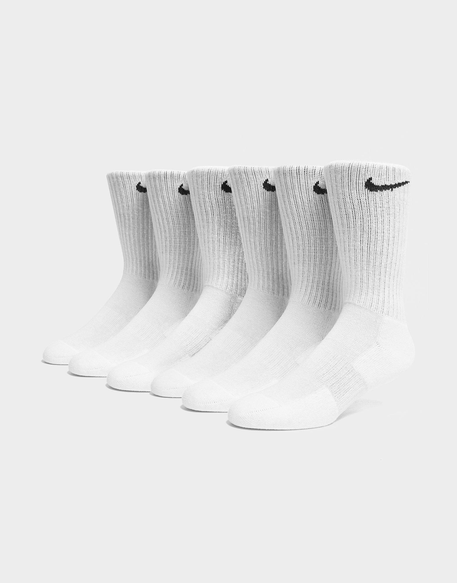 Nike 6-Pack Cushioned Training Crew Socks