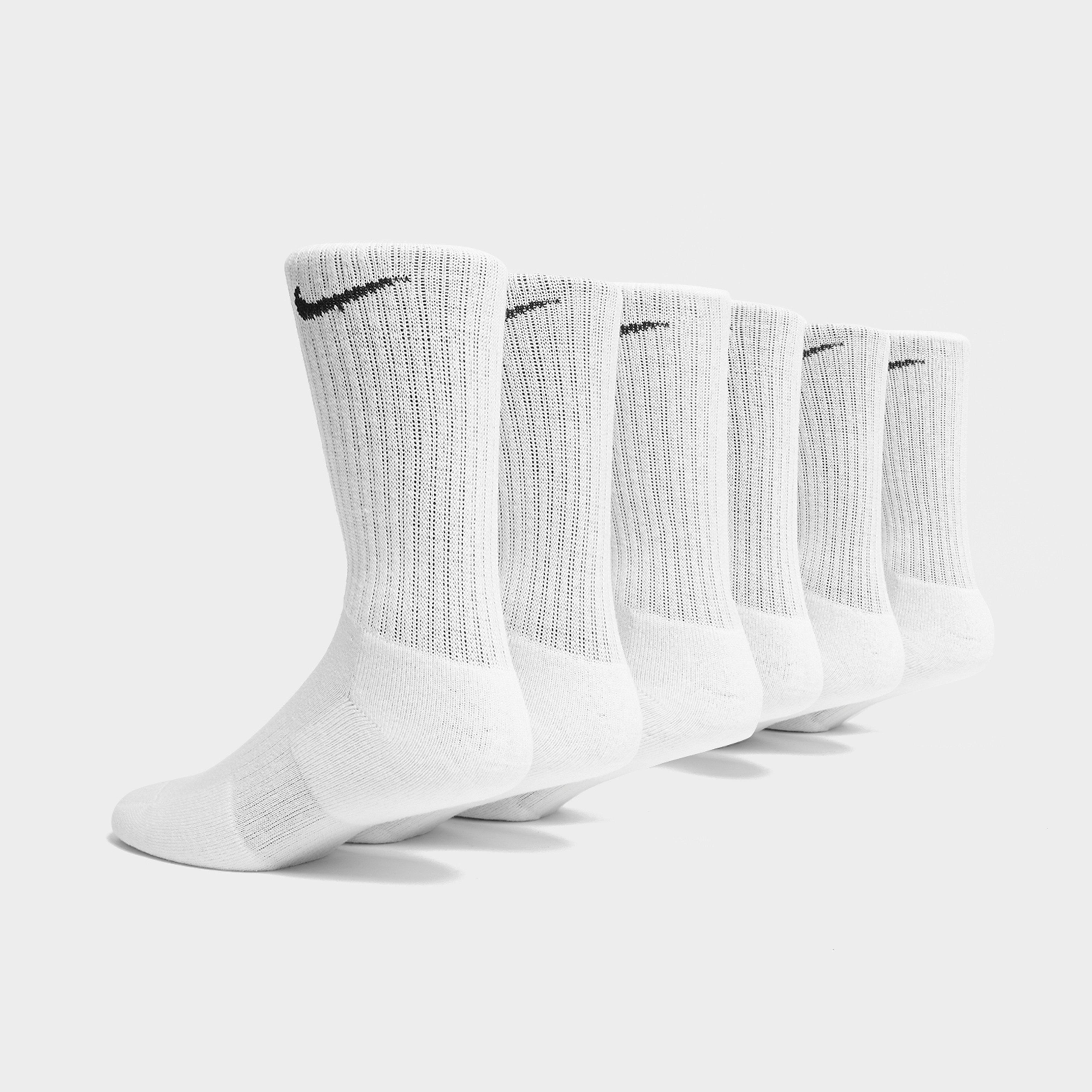 Női zokni NIKE 6-PACK CUSHIONED TRAINING CREW SOCKS 