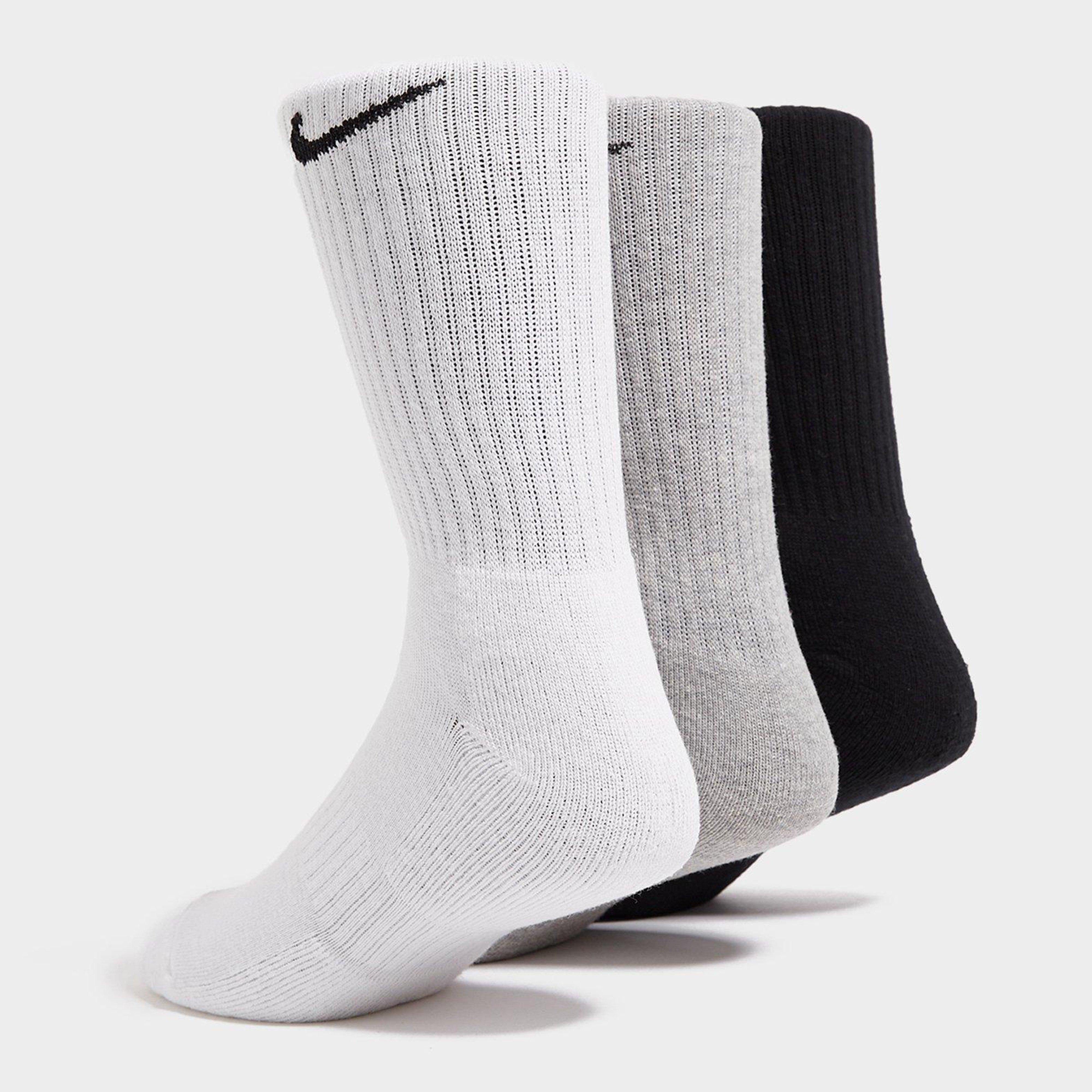 Női zokni NIKE 3-PACK CUSHIONED CREW SOCKS 