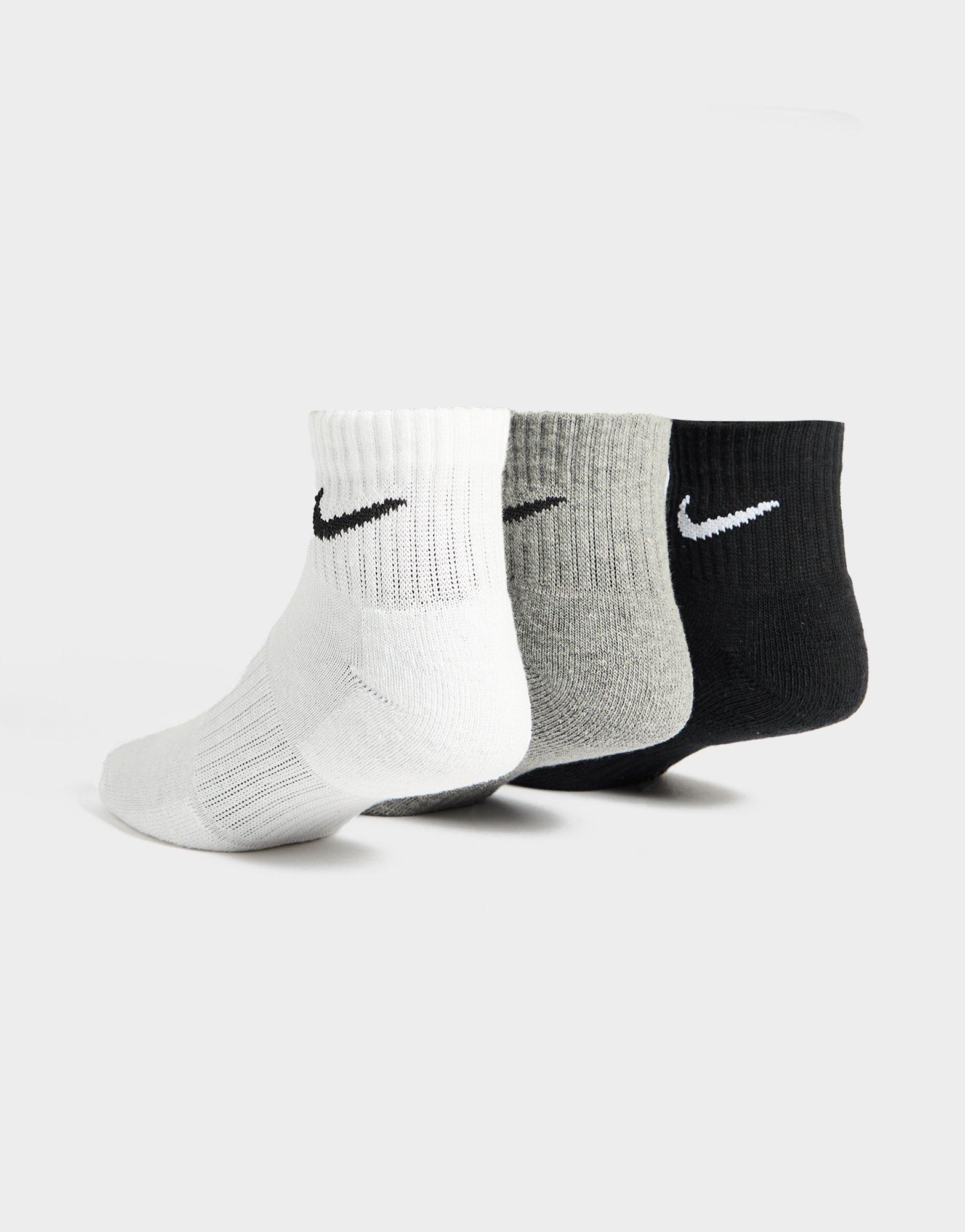 Nike 3-Pack Lightweight Quarter Socks