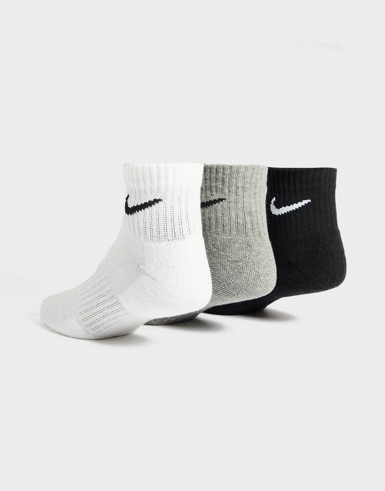 Női zokni NIKE 3-PACK LIGHTWEIGHT QUARTER SOCKS 