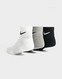 NIKE 3-PACK LIGHTWEIGHT QUARTER SOCKS 