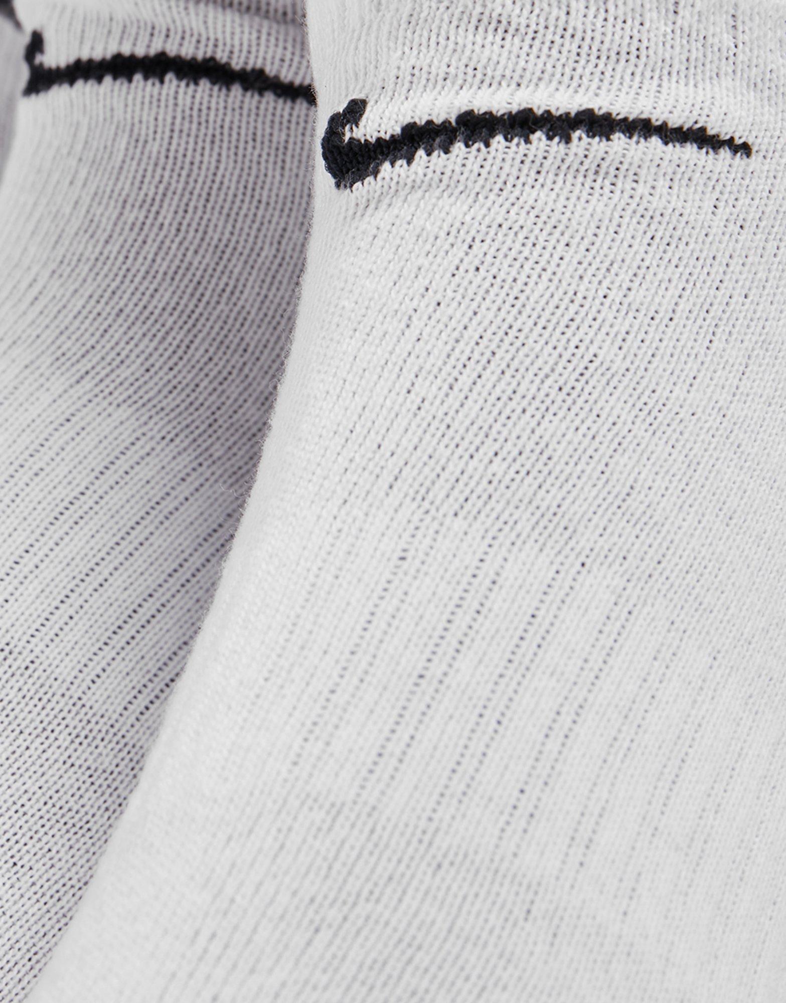 Női zokni NIKE 3 PACK LOW SOCKS  SX7678-100 Fehér