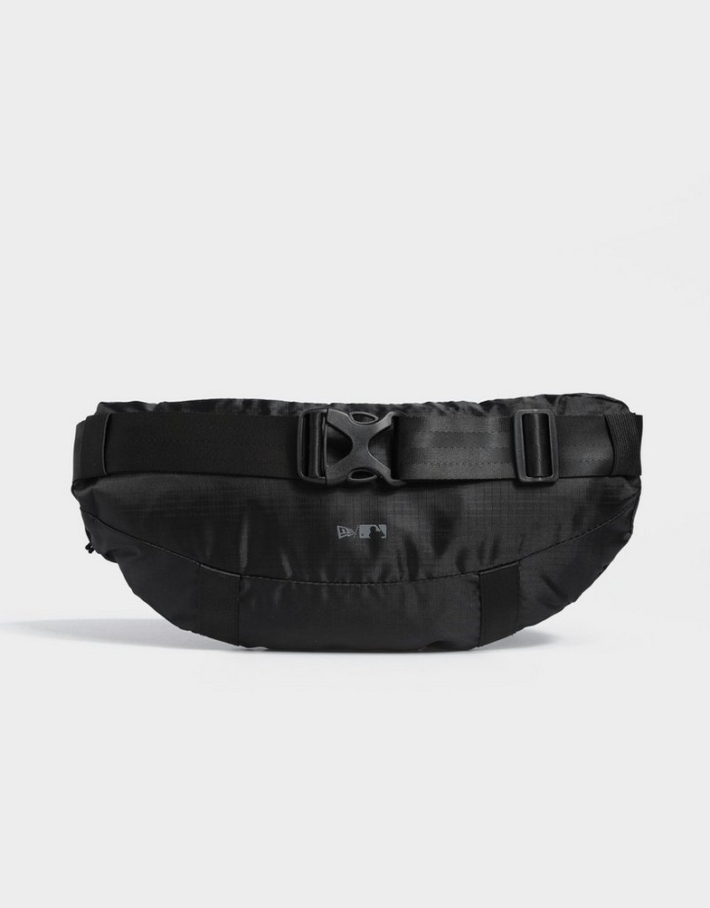 Moteriškas sportinis krepšys NEW ERA LIEMENS RANKINĖ MLB WAIST BAG LIGHT NEYYAN BLKBLK 12145412 Juoda
