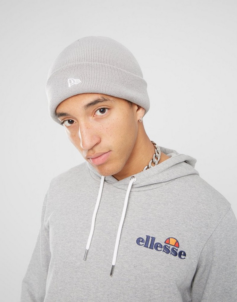 Жіночі зимові шапки NEW ERA КЕПКА NEW ERA CUFF KNIT GREY NEW ERA GRA 12156074 Сірий