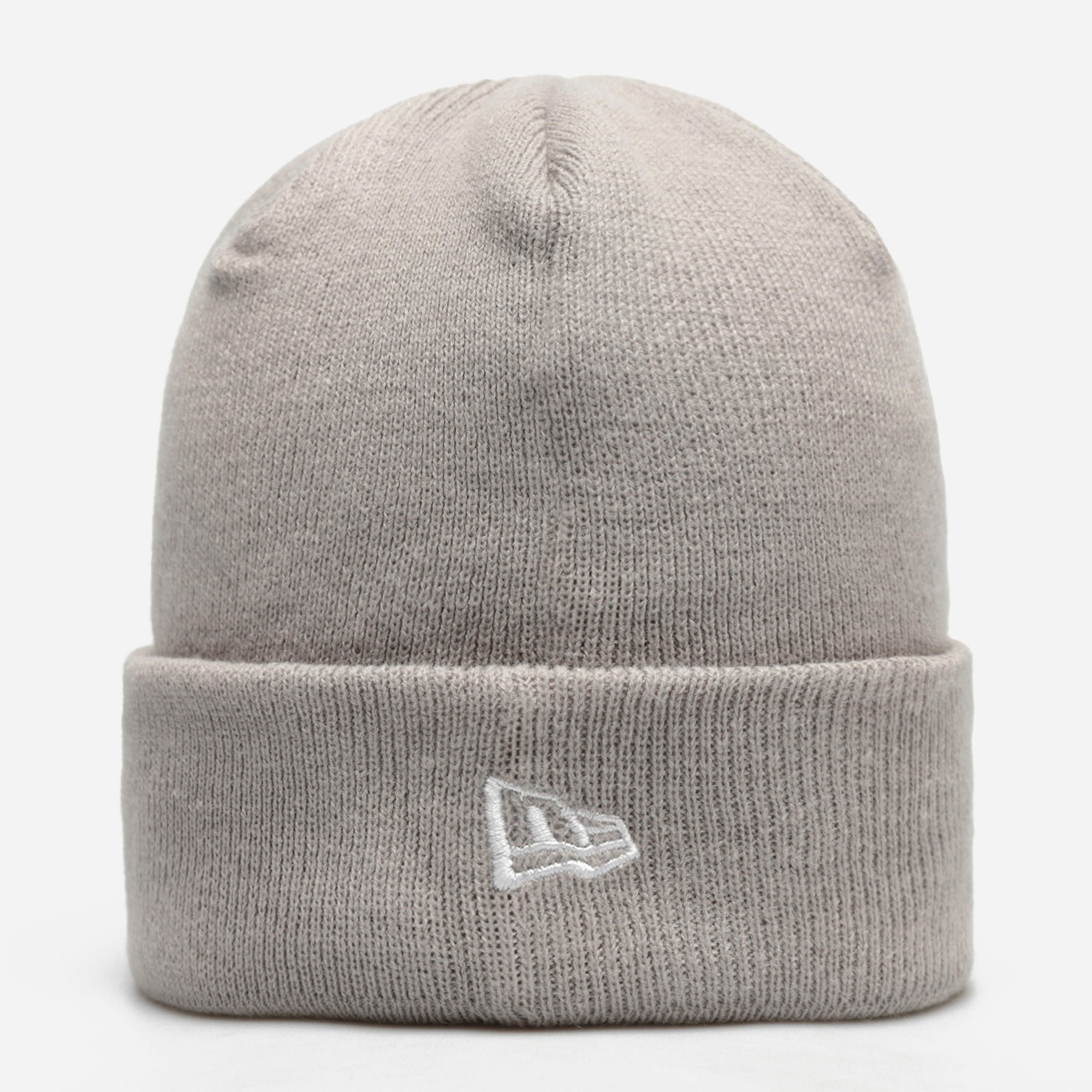 Căciulă pentru femei NEW ERA CACIULA NEW ERA CUFF KNIT GREY NEW ERA GRA