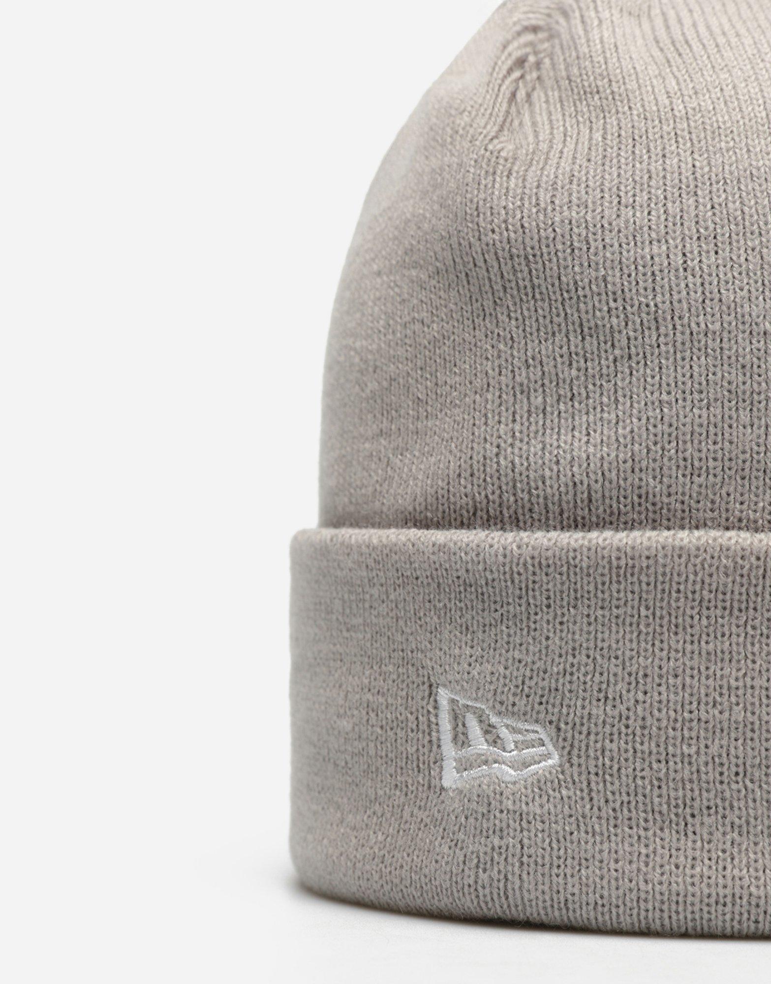 Dámská zimní čepice NEW ERA ČEPICE NEW ERA CUFF KNIT GREY NEW ERA GRA 12156074 Šedá