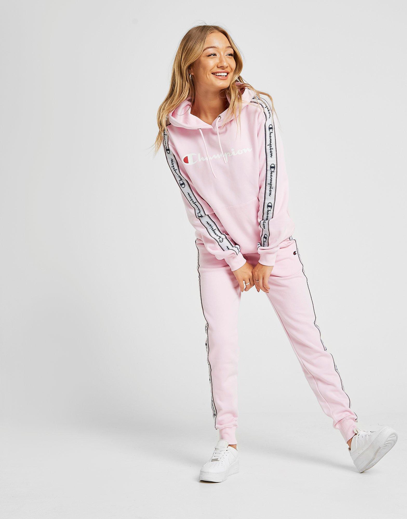 champion pink tracksuit