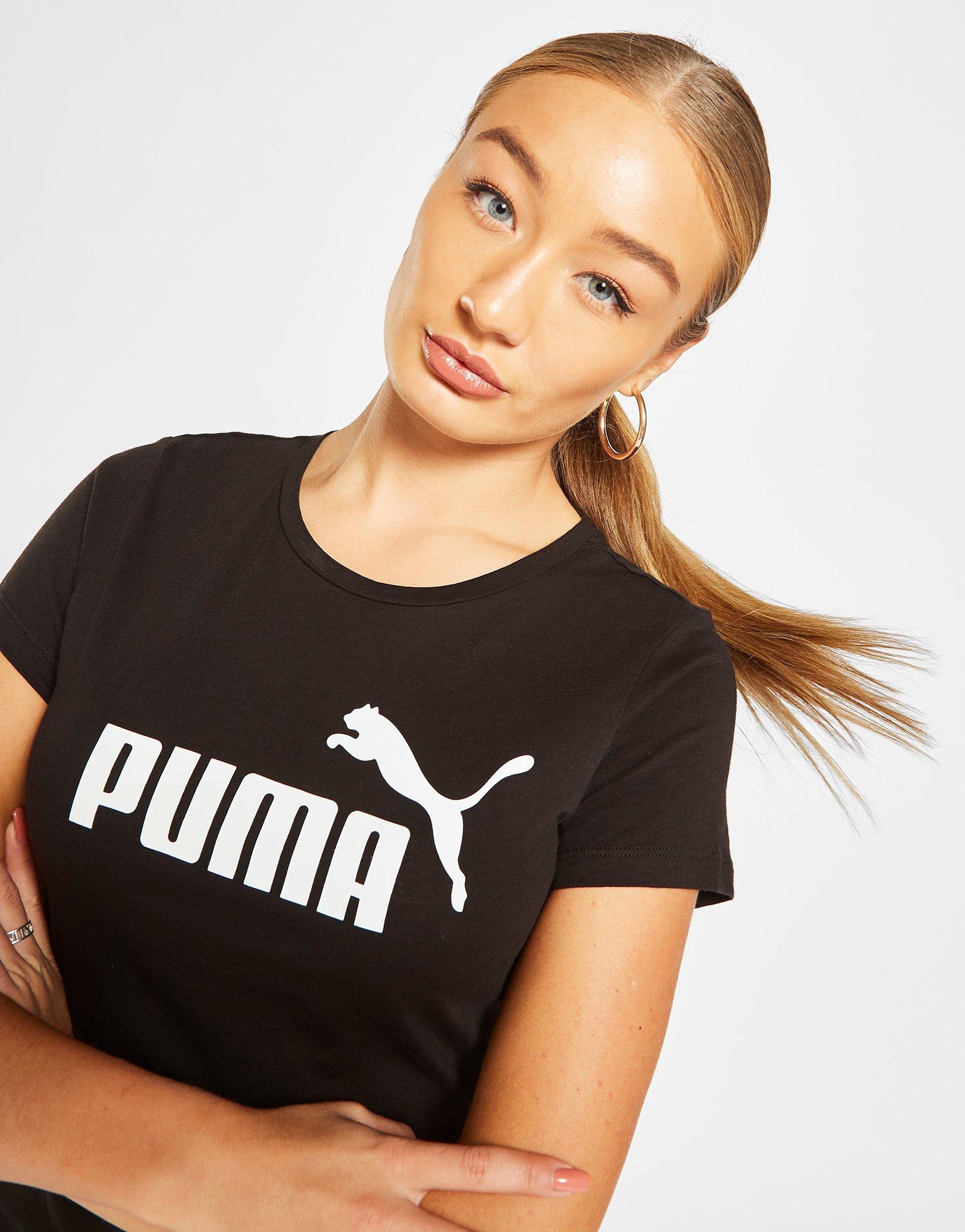 Дамска тениска PUMA CORE ТЕНИСКА  58677401 Черен