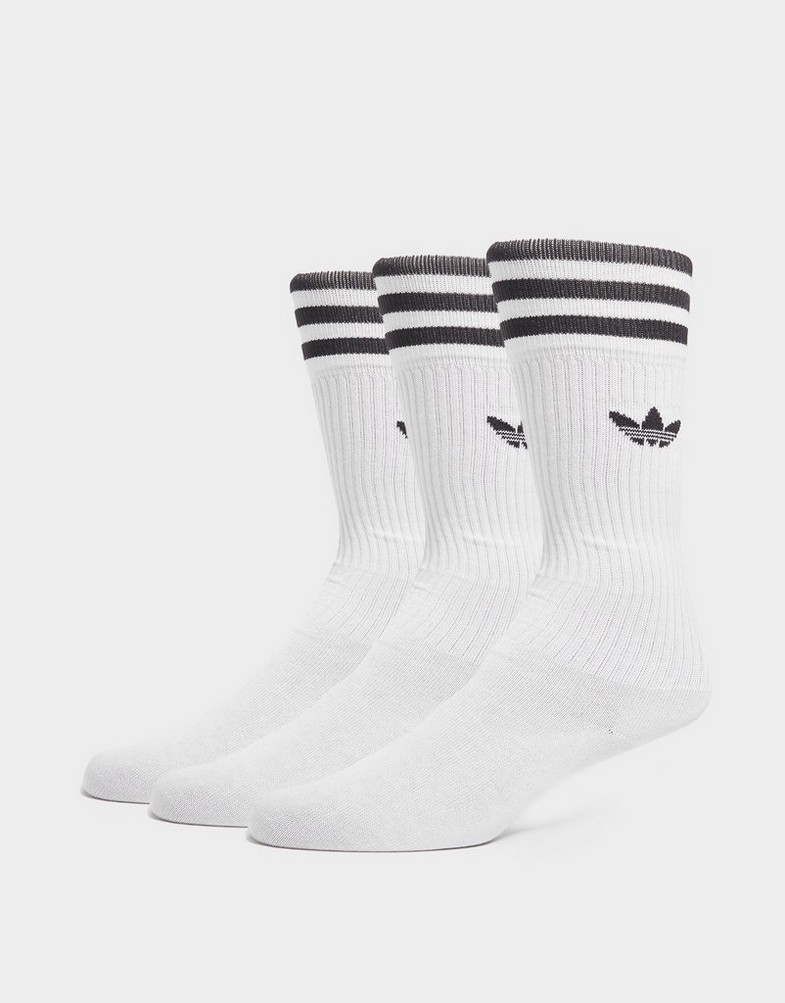 Skarpetki damskie ADIDAS SKARPETY 3-PACK SOCKS HIGH CREW S21489 Biały