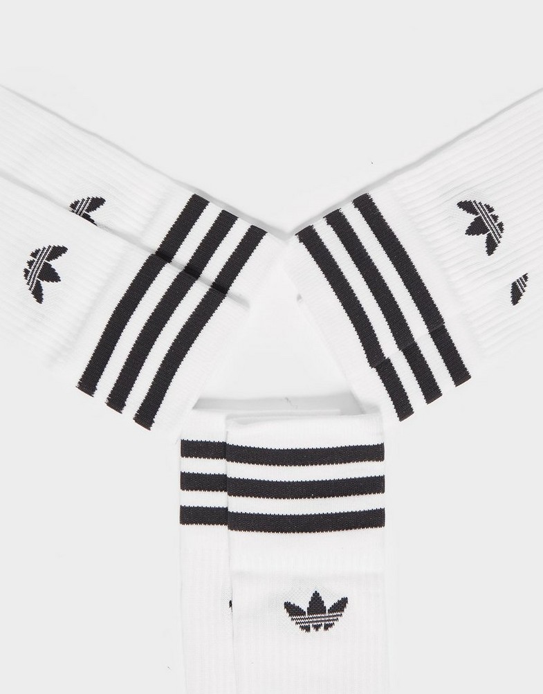 Skarpetki damskie ADIDAS SKARPETY 3-PACK SOCKS HIGH CREW S21489 Biały