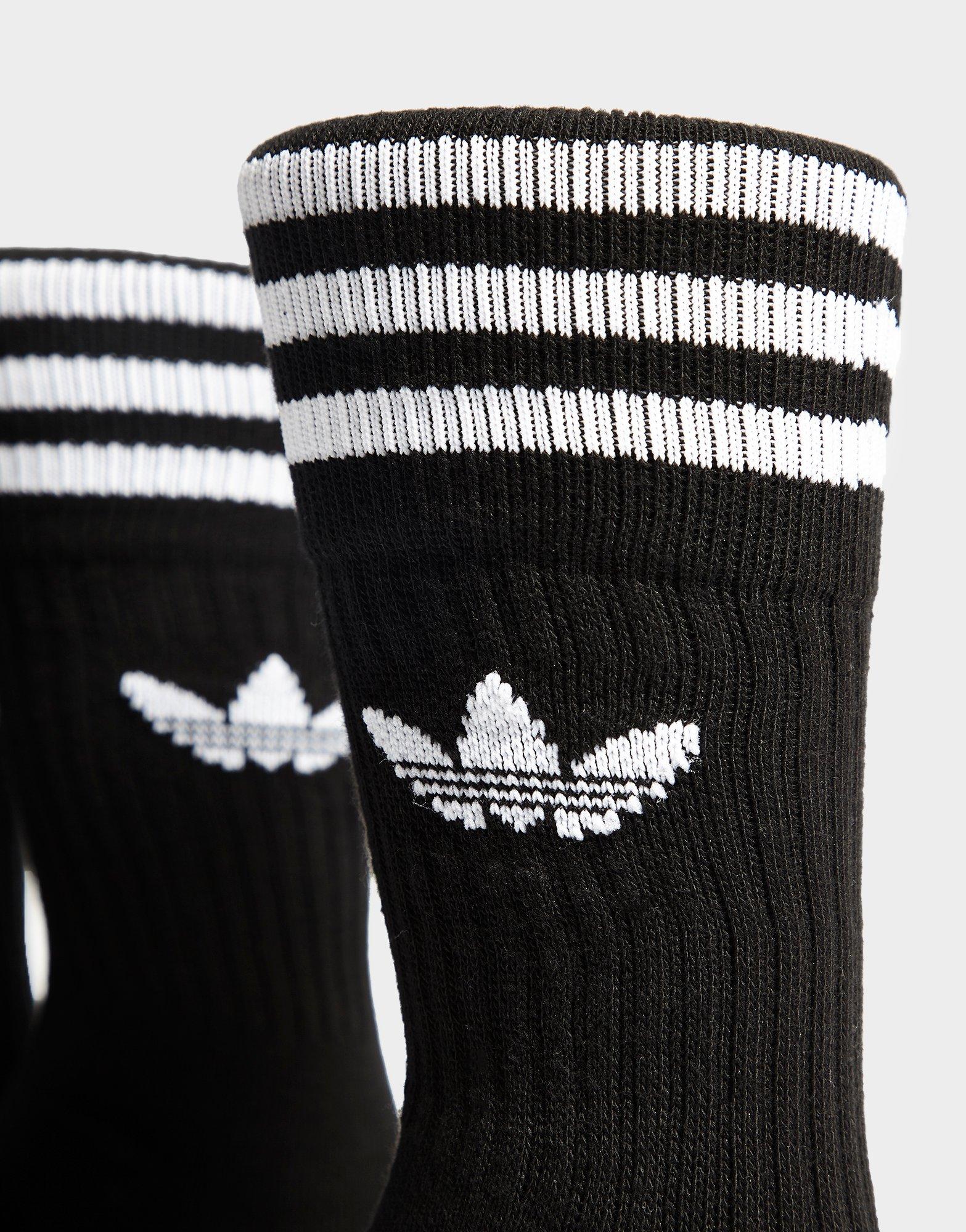 Дамски чорапи ADIDAS ЧОРАПИ 3-PACK SOCKS HIGH CREW S21490 Черен