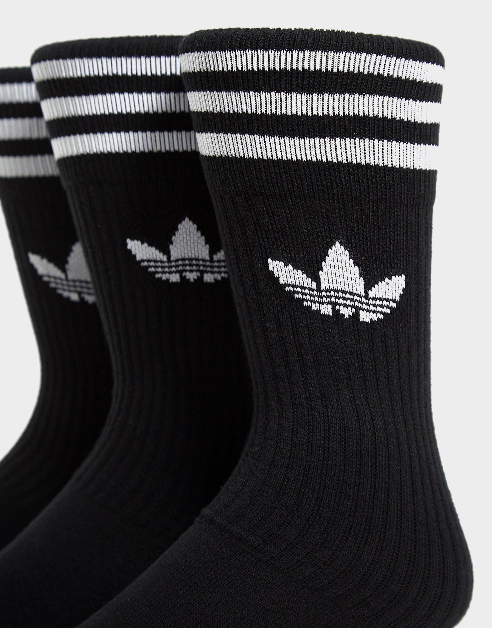 Дамски чорапи ADIDAS ЧОРАПИ 3-PACK SOCKS HIGH CREW S21490 Черен
