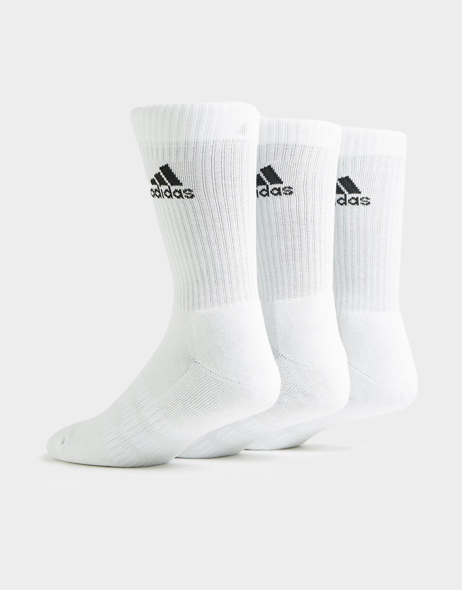 Дамски чорапи ADIDAS 3 PACK CREW SOCKS  DZ9356 Бял