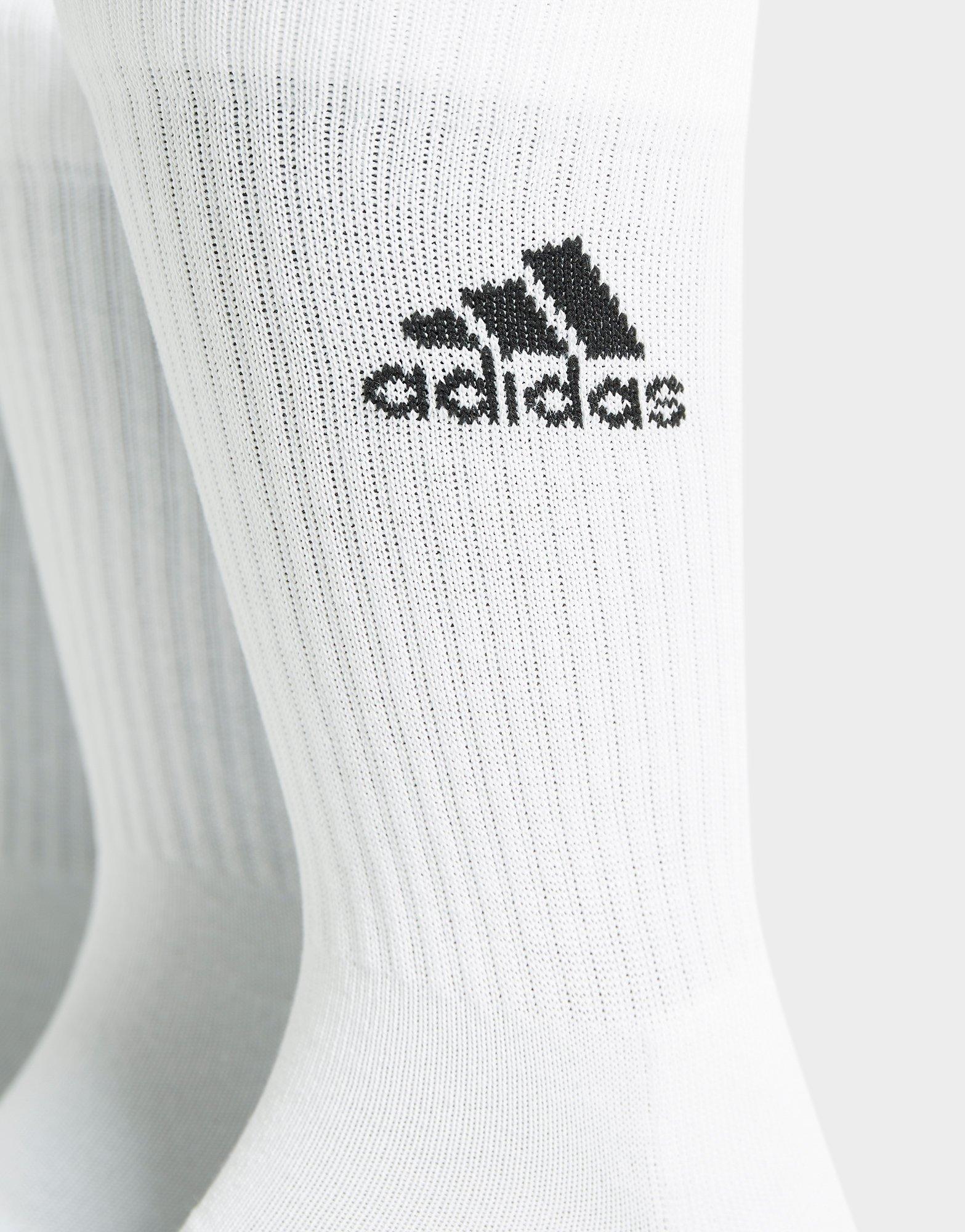 Дамски чорапи ADIDAS 3 PACK CREW SOCKS  DZ9356 Бял