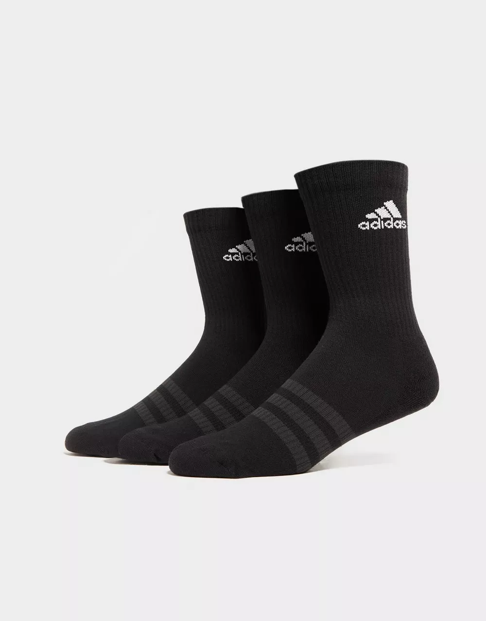 ADIDAS 3 PACK CREW SOCKS, фото 1 з 3