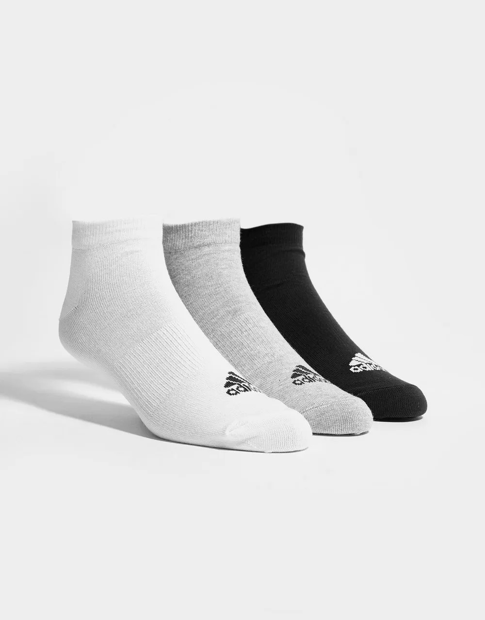 ADIDAS 3 PACK INVISIBLE SOCKS, фото 1 з 3