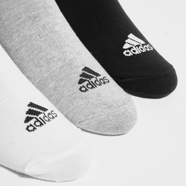 ADIDAS 3 PACK INVISIBLE SOCKS 