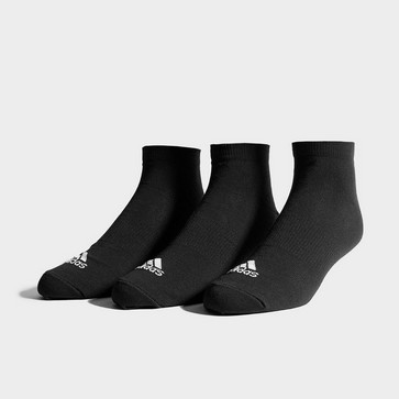 ADIDAS 3 PACK INVISIBLE SOCKS 