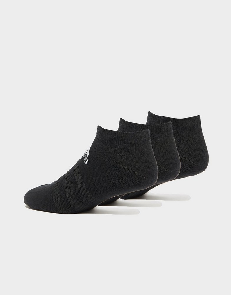 Skarpetki damskie ADIDAS 3 PACK INVISIBLE SOCKS  DZ9402 Czarny