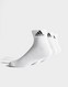 ADIDAS 3 PACK SPORT QUARTER SOCKS 