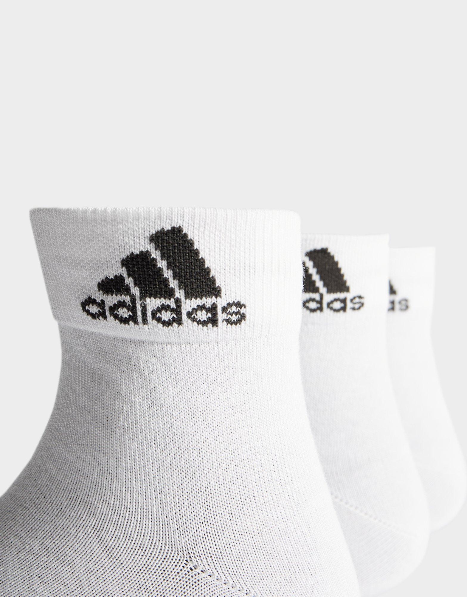 Дамски чорапи ADIDAS 3 PACK SPORT QUARTER SOCKS  DZ9435 Бял