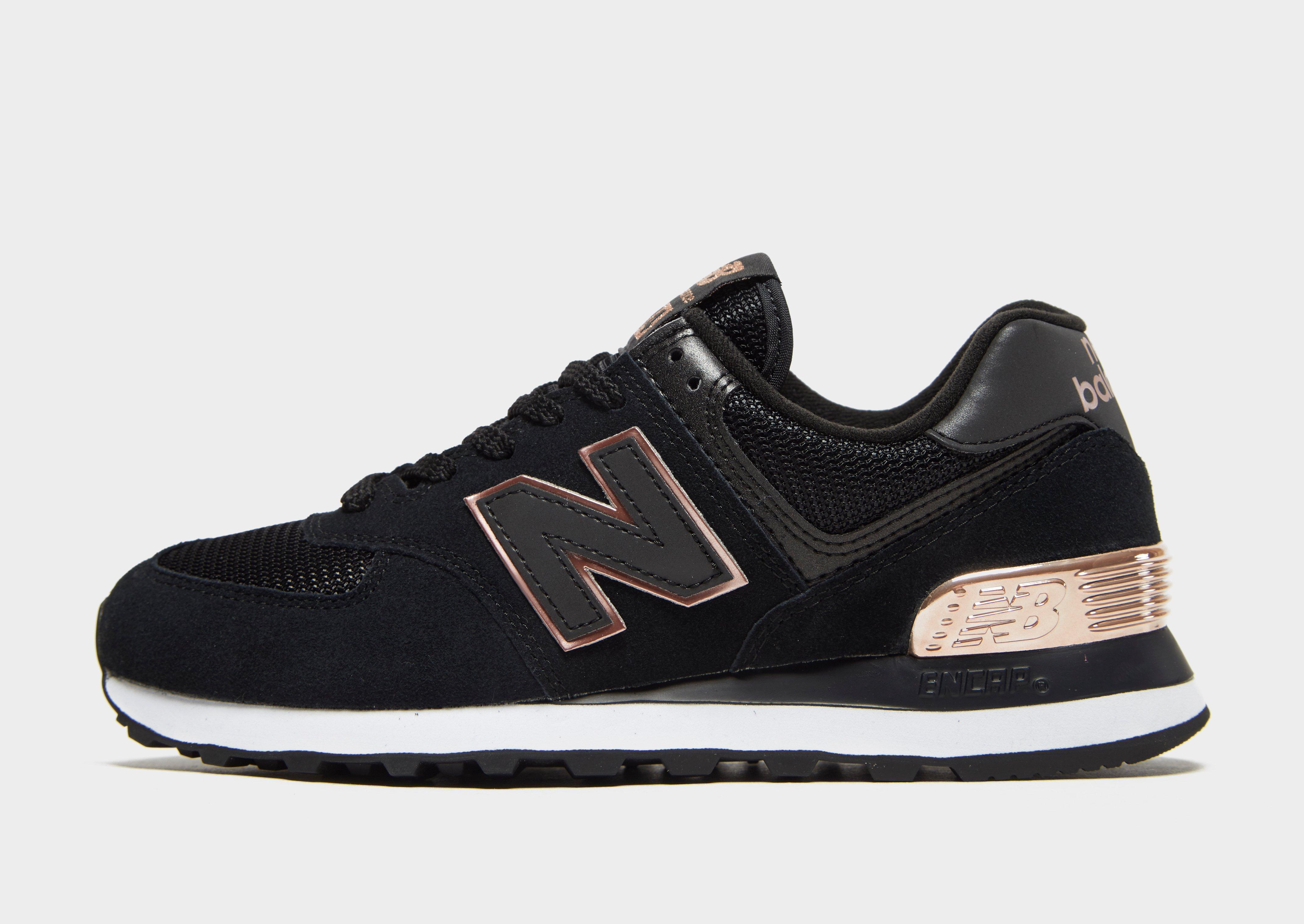 womens new balance 574 black