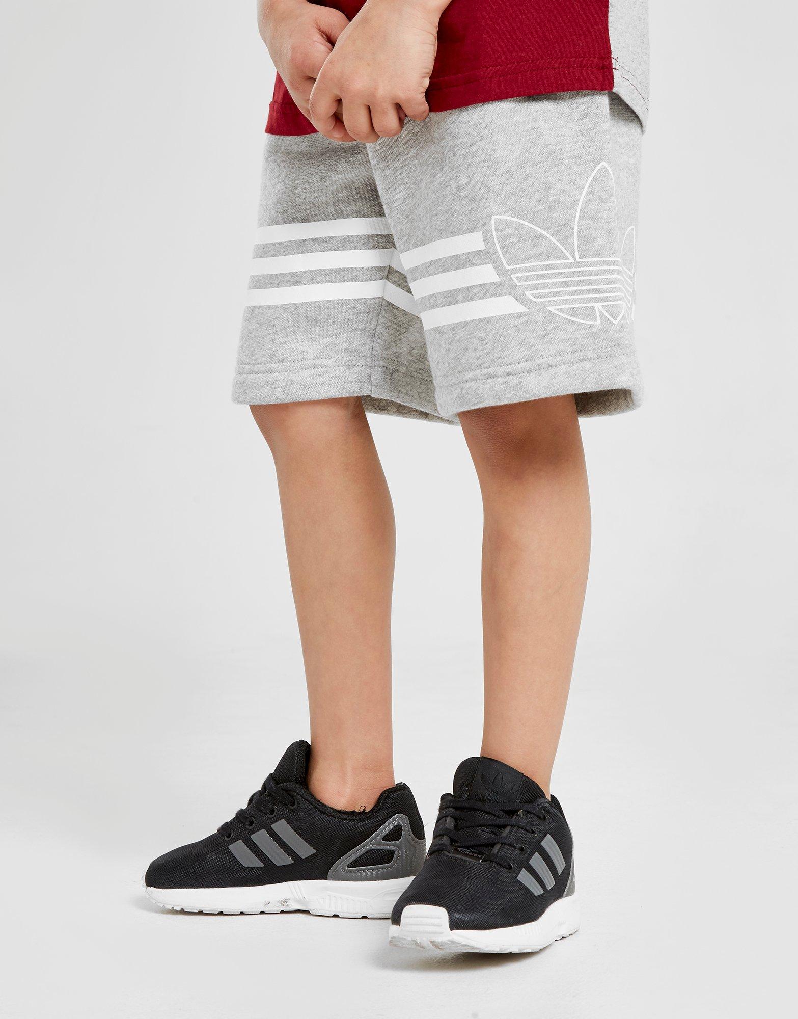 boys adidas fleece shorts