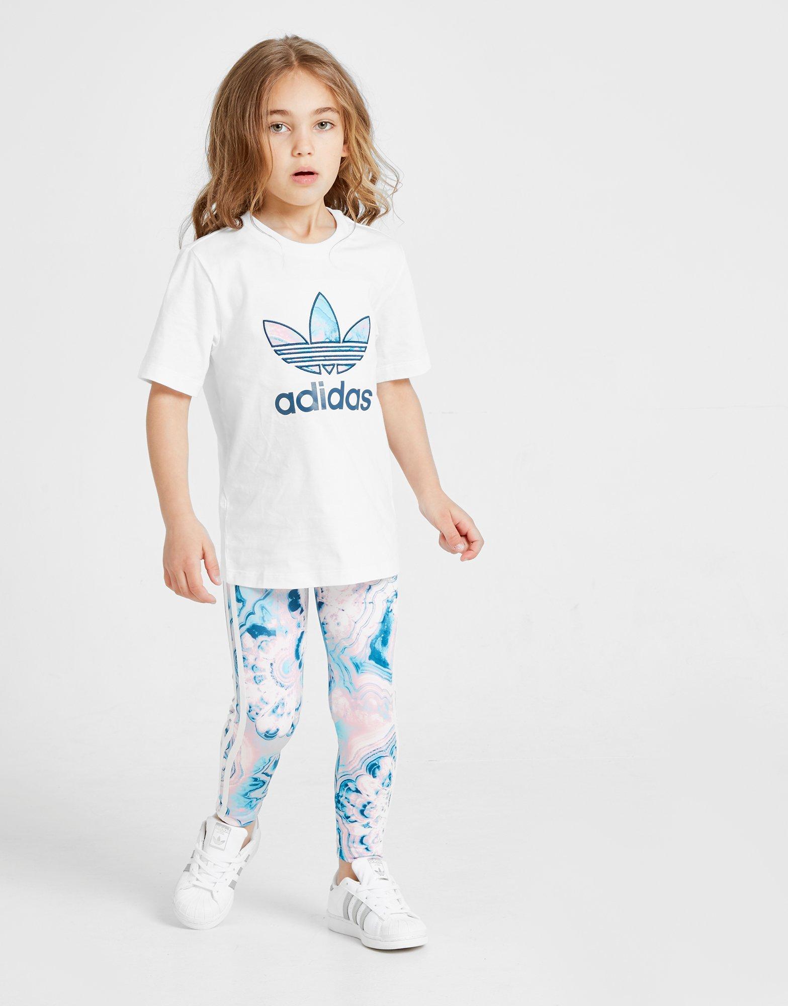 girls adidas marble