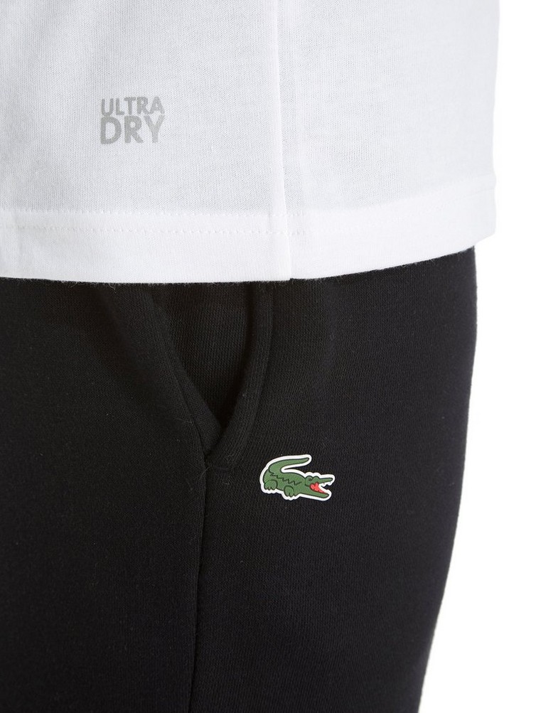 Tricou pentru copii LACOSTE TRICOU S/LOGO T WHT TJ881100001 Alb