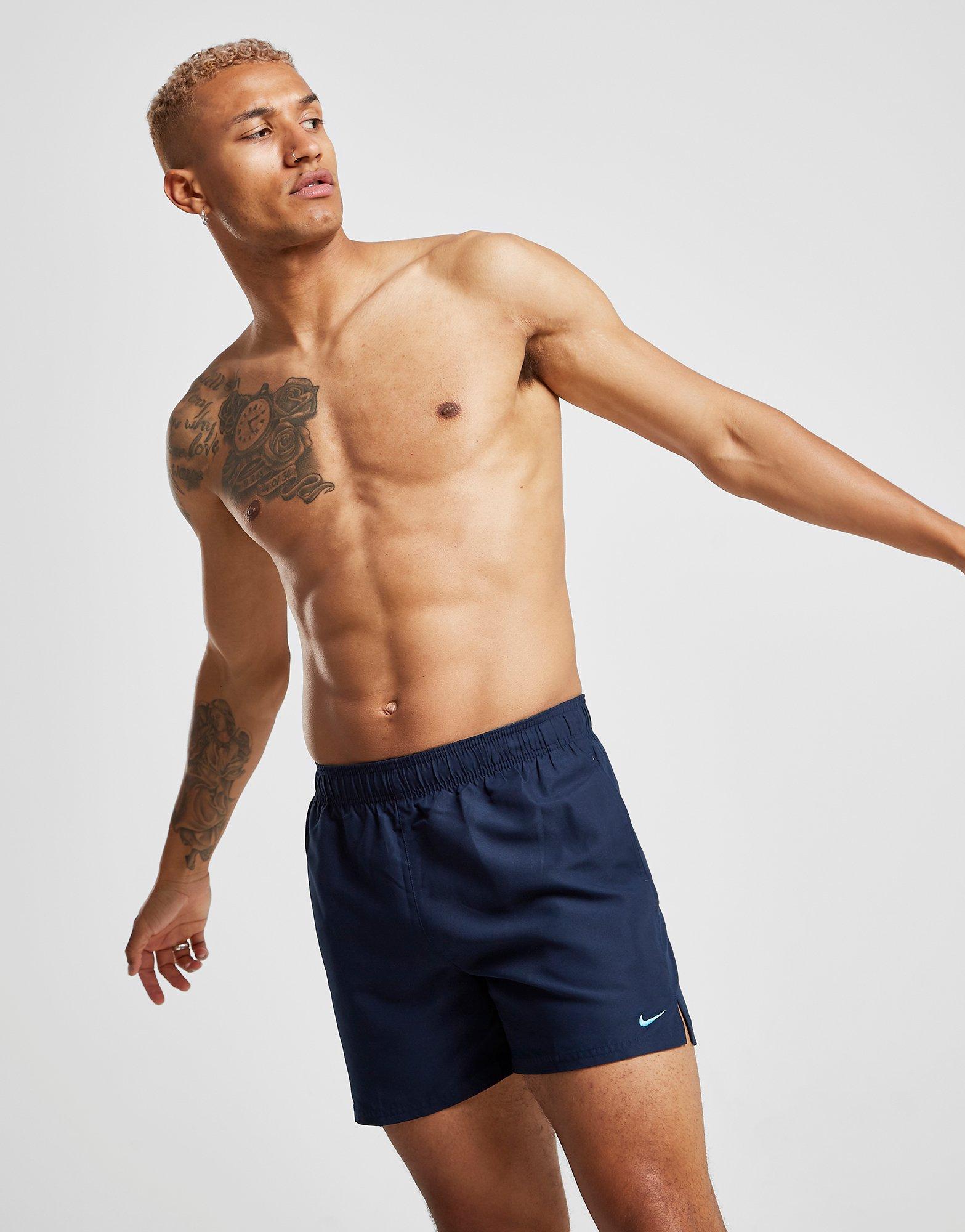 nike solid swim shorts