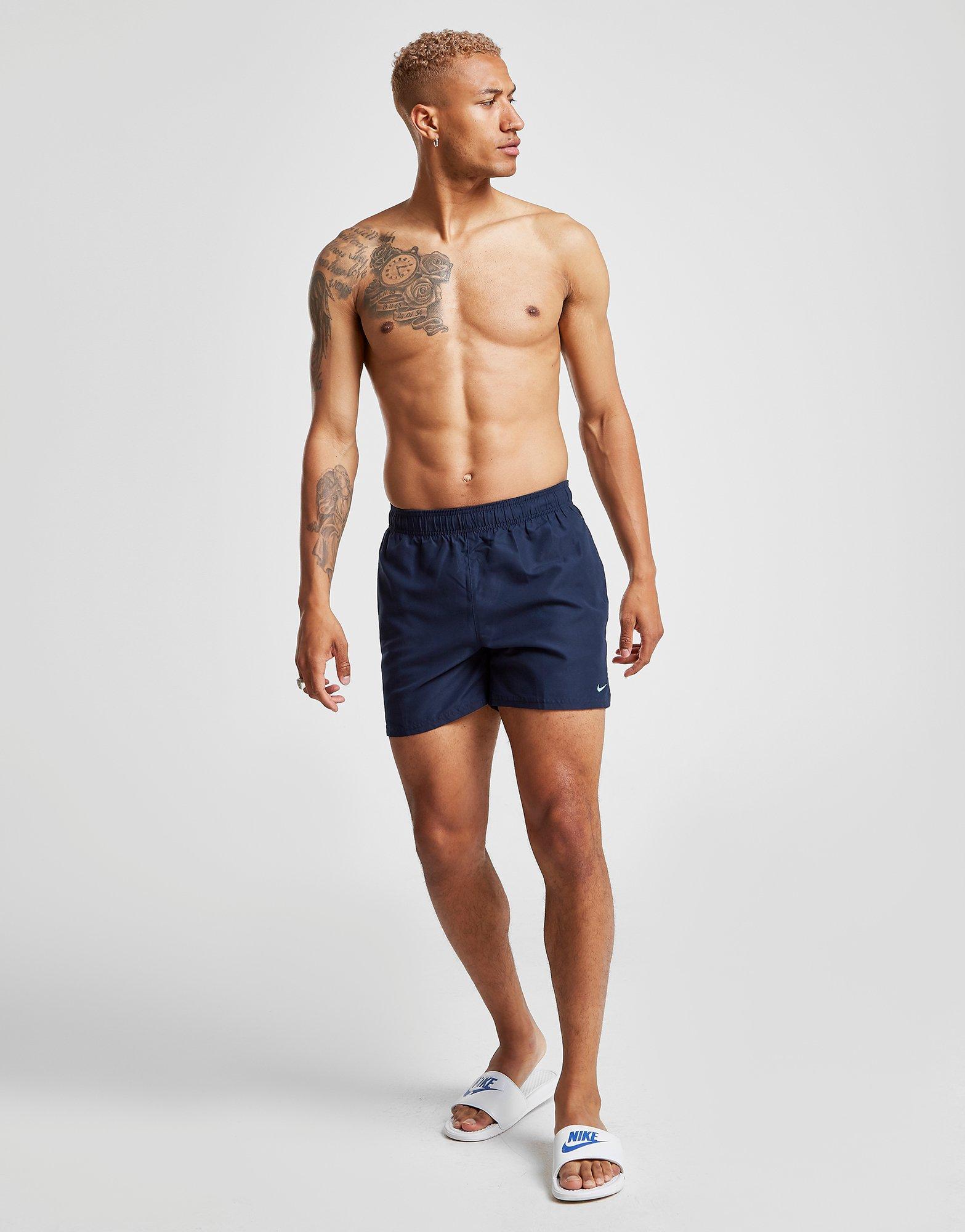 nike solid swim shorts