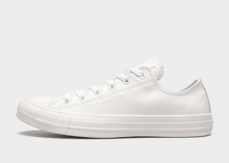 Trampki damskie CONVERSE CHUCK TAYLOR ALL STAR OX LEATHER MONO  136823C Biały