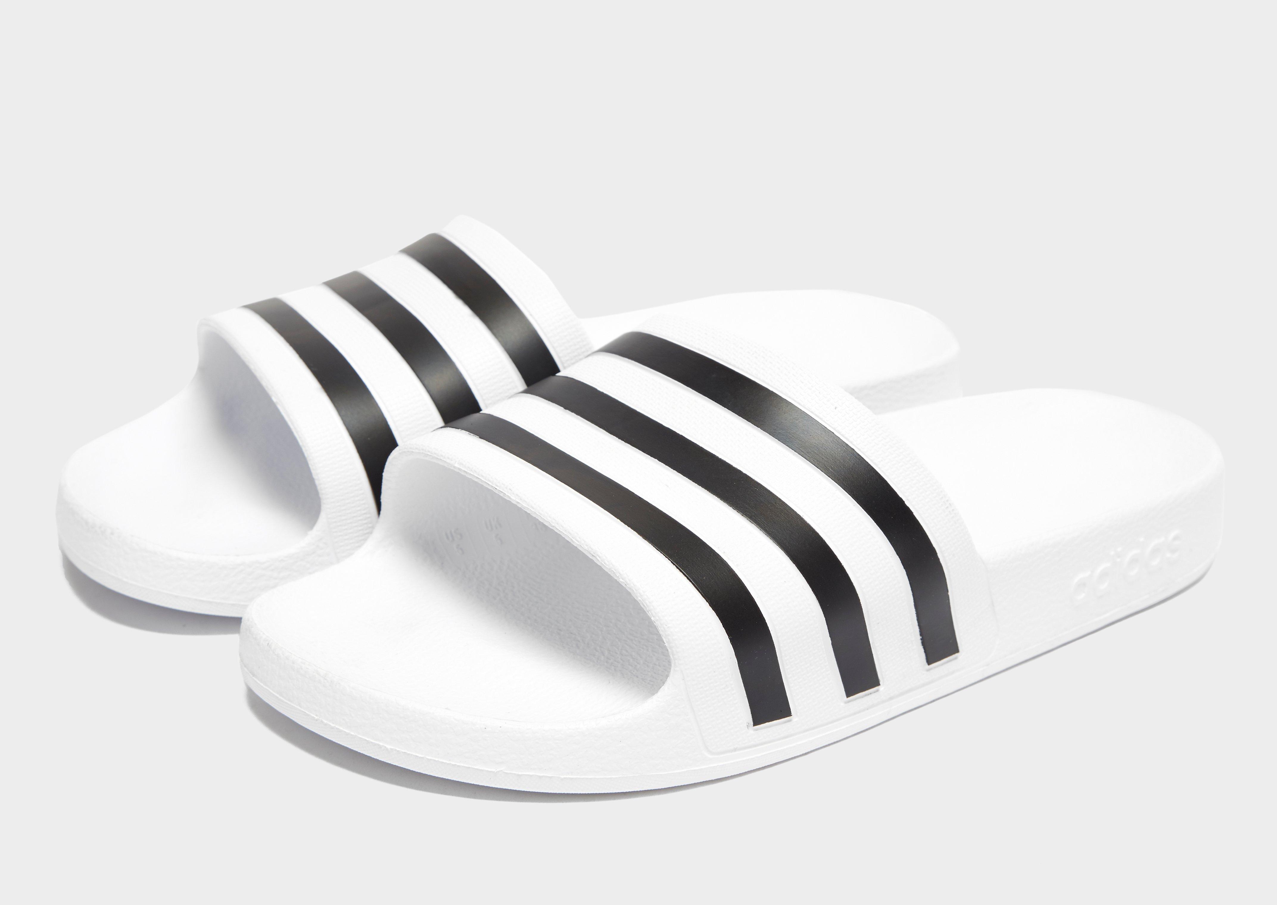 Мъжки чехли ADIDAS ADILETTE AQUA F35539 Бял