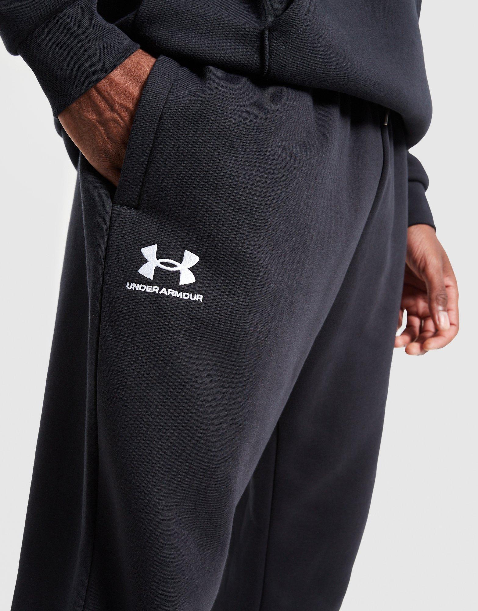 UNDER ARMOUR SPODNIE UA RIVAL TERRY JOGGER 1373882-001 Czarny
