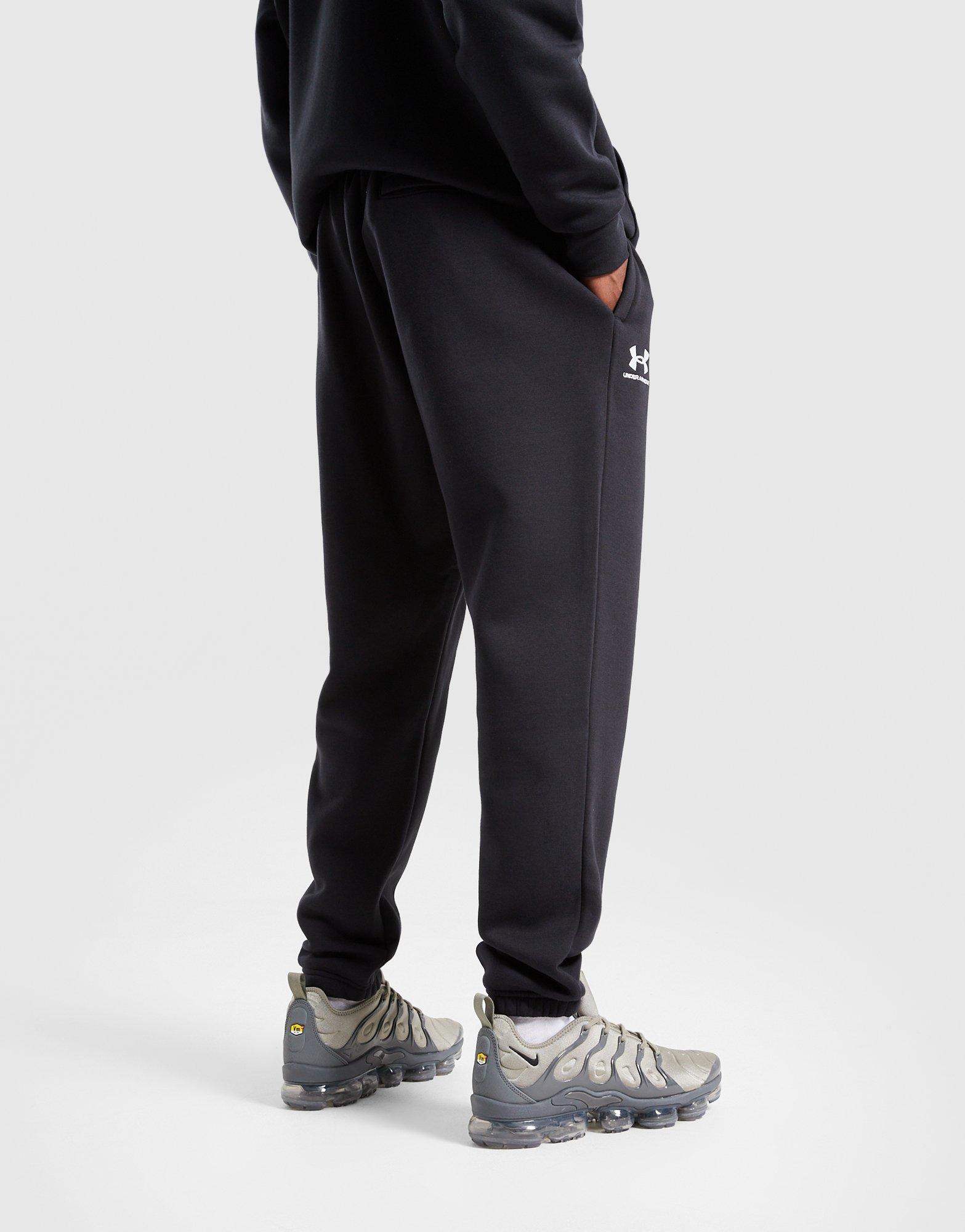 UNDER ARMOUR SPODNIE UA RIVAL TERRY JOGGER 1373882-001 Czarny