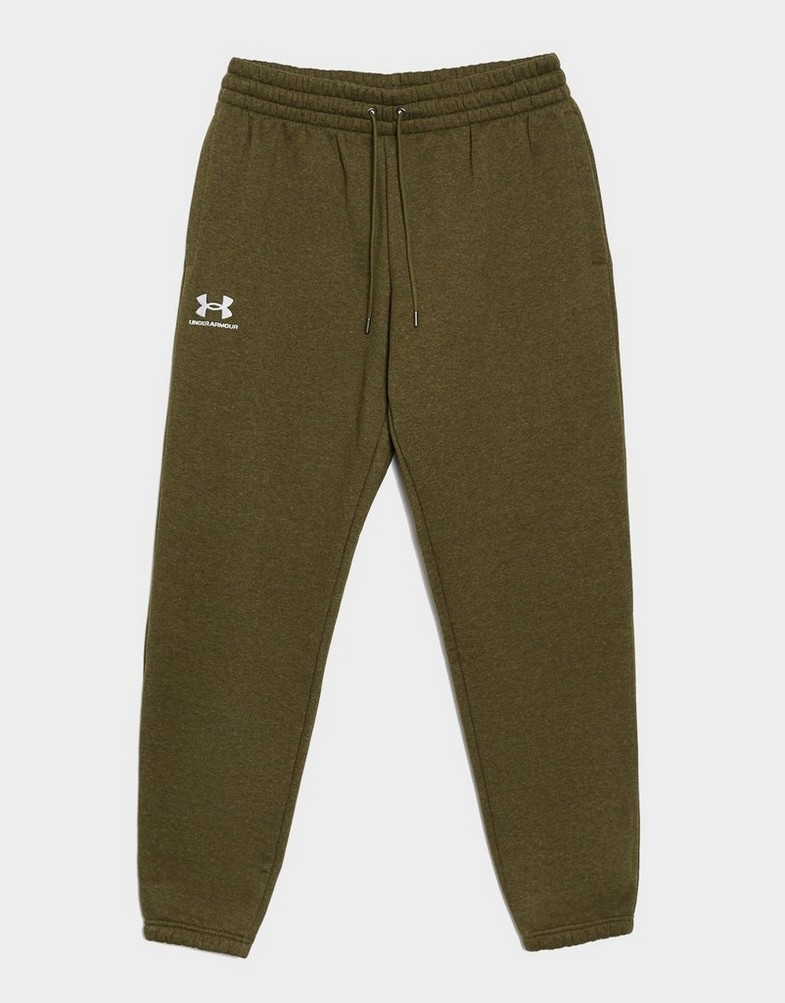 Pantaloni pentru bărbați UNDER ARMOUR PANTALONI  UA RIVAL TERRY JOGGER 1373882-391 Kaki