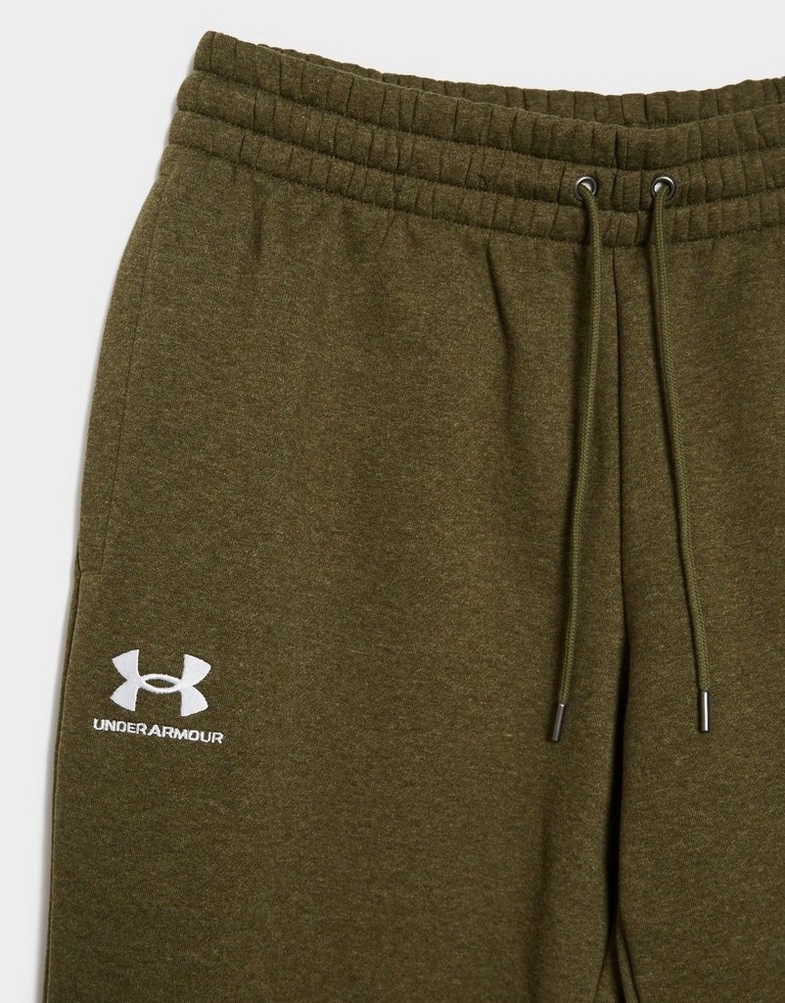 Pantaloni pentru bărbați UNDER ARMOUR PANTALONI  UA RIVAL TERRY JOGGER 1373882-391 Kaki