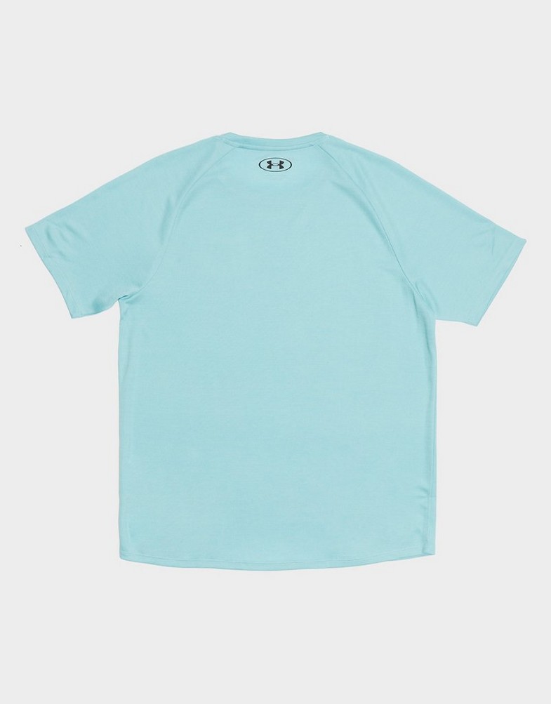 Férfi póló UNDER ARMOUR PÓLÓ TECH TEXT T ETHER BLUE 1382796-494 Kék