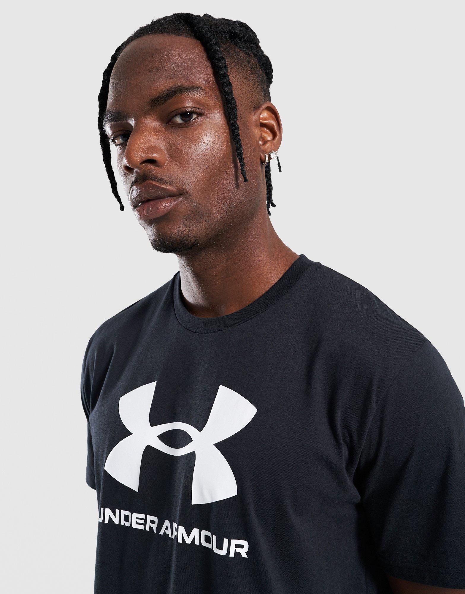 Мъжка тениска UNDER ARMOUR ТЕНИСКА UA SPORTSTYLE LOGO UPDATE SS 1382911-001 Черен