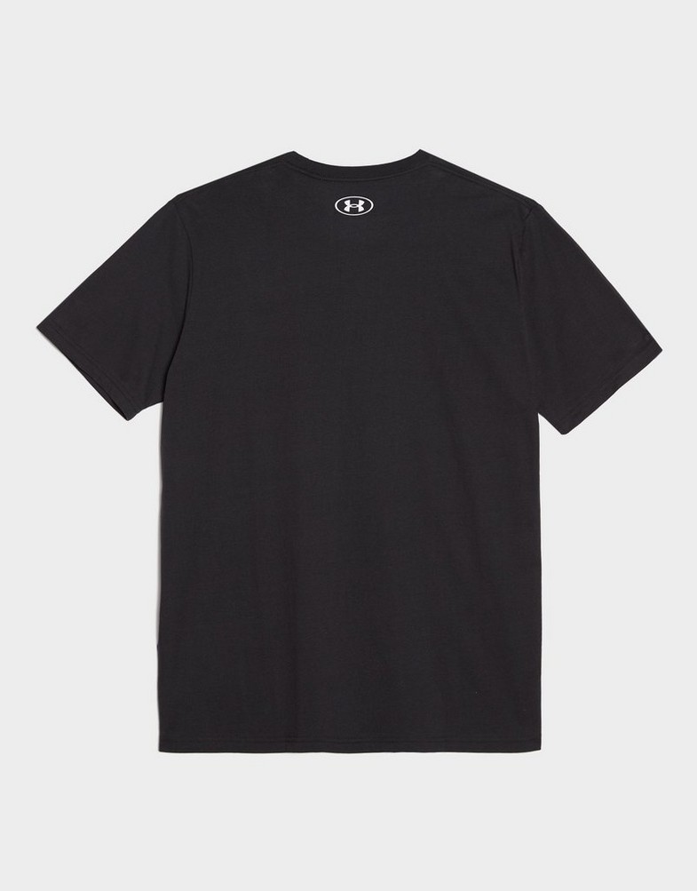 Tricou pentru bărbați UNDER ARMOUR TRICOU UA SPORTSTYLE LOGO UPDATE SS 1382911-001 Negru