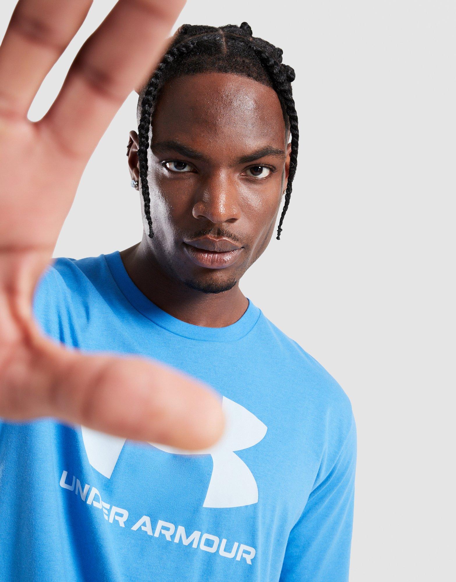 Мъжка тениска UNDER ARMOUR ТЕНИСКА UA SPORTSTYLE LOGO UPDATE SS 1382911-402 Тъмносин